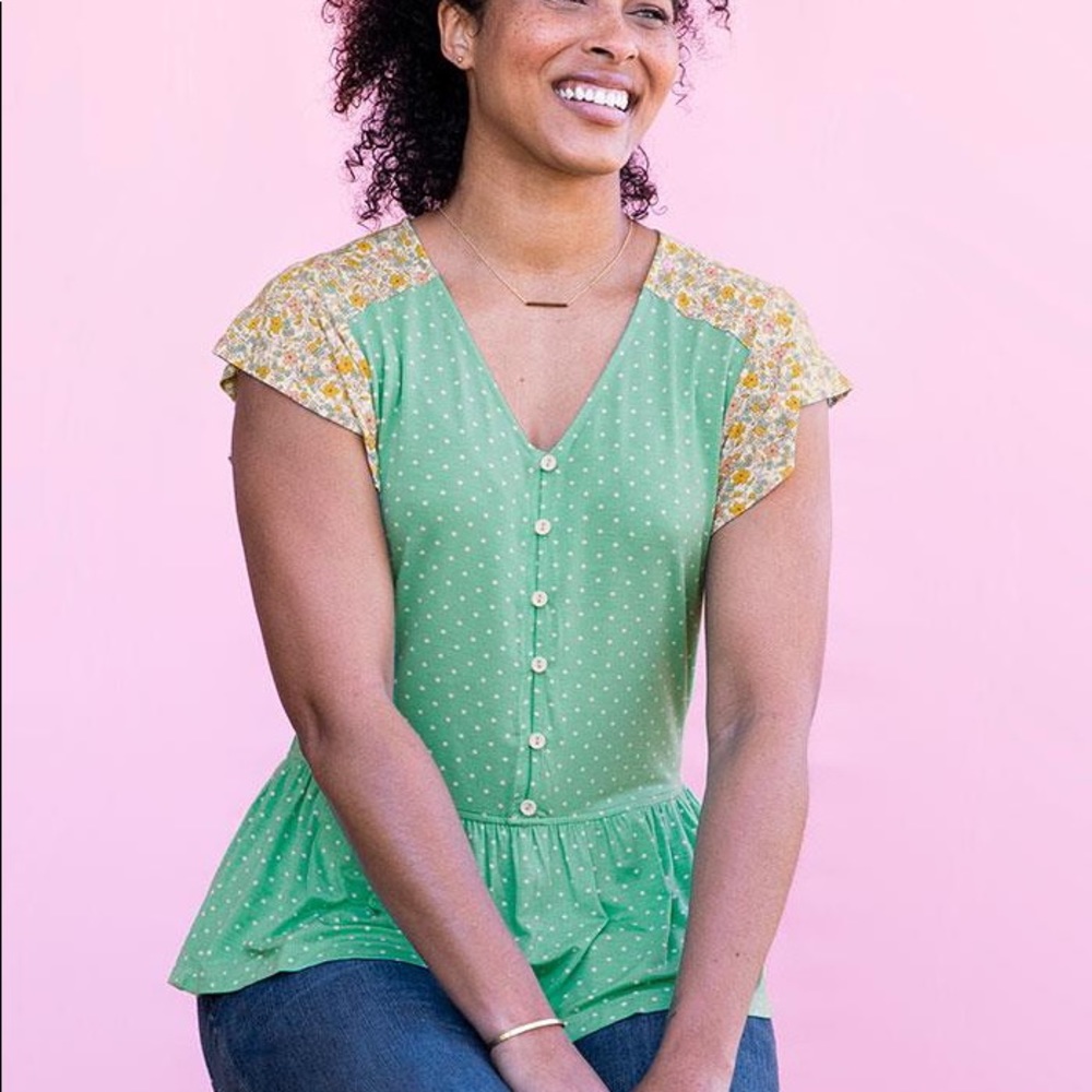 Matilda Jane Free To Be Top XXL —Brand New!